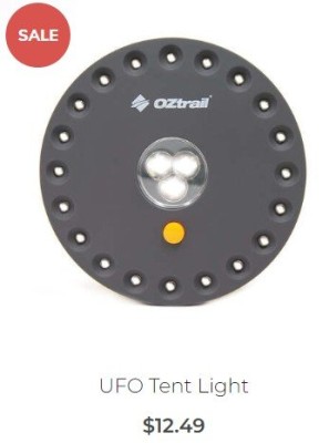 Ozetrail UFO LED tent light