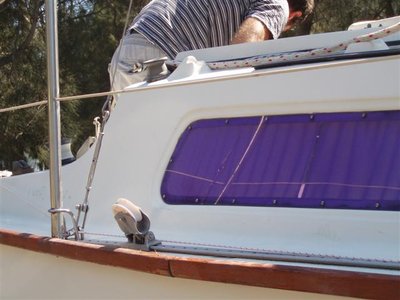 Alternative jib sheeting on &quot;Abel Tasman&quot;